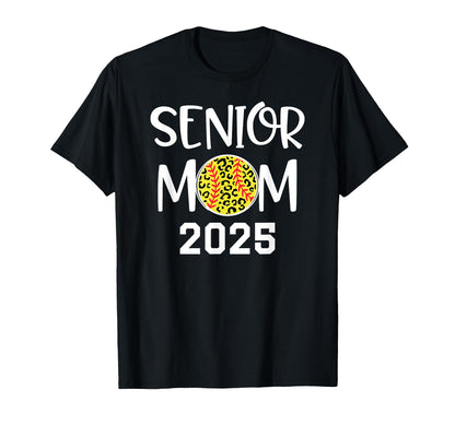 Senior Mom Softball Mom Game Day Class T-Shirt - Custom Art Print Unisex - T-Shirt, Sweatshirt, Hoodie
