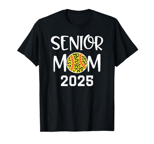Senior Mom Softball Mom Game Day Class T-Shirt - Custom Art Print Unisex - T-Shirt, Sweatshirt, Hoodie