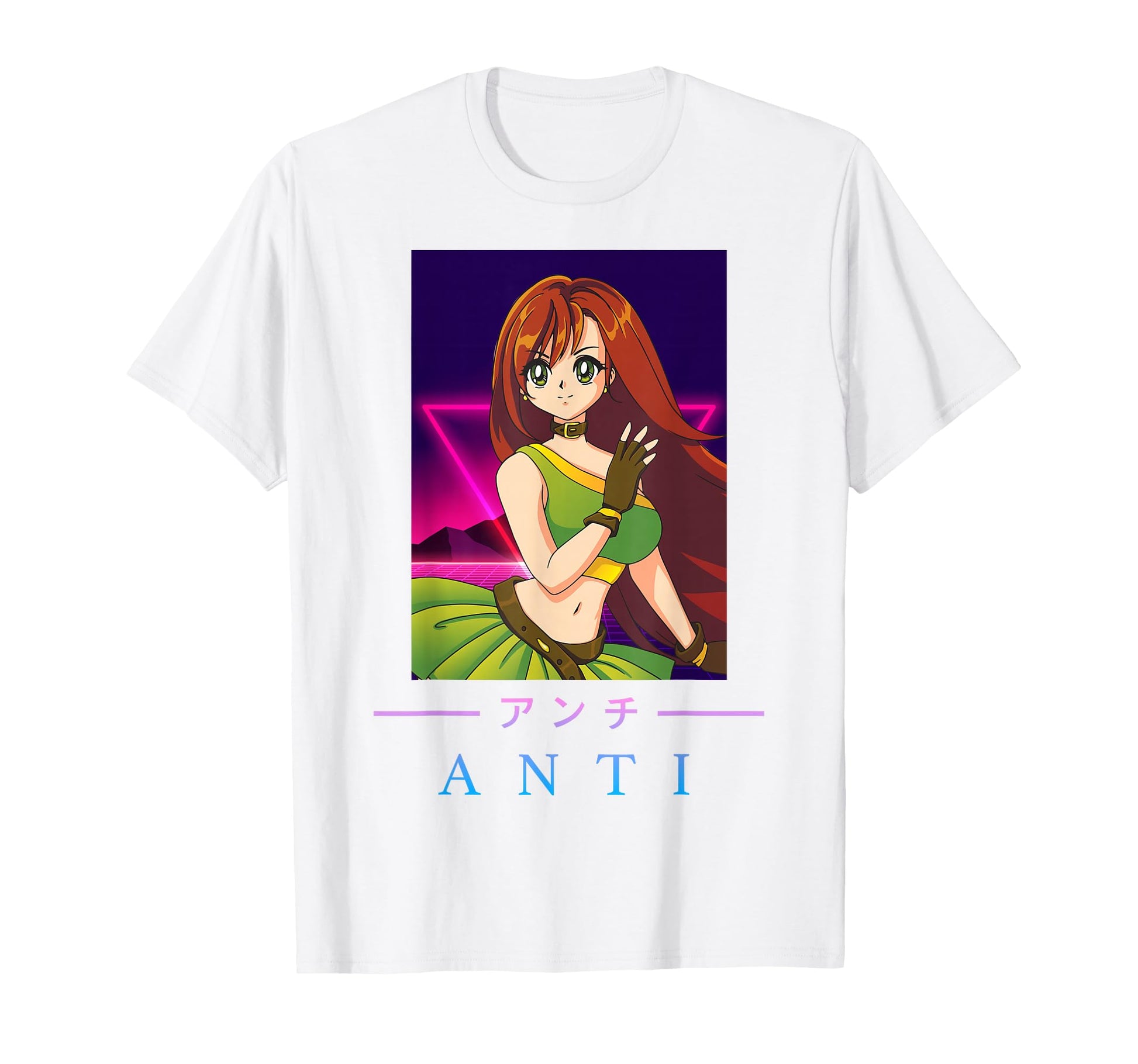 Anime Anti Japanese Aesthetic Vaporwave T-Shirt - Minimalist Print Unisex - T-Shirt, Sweatshirt, Hoodie