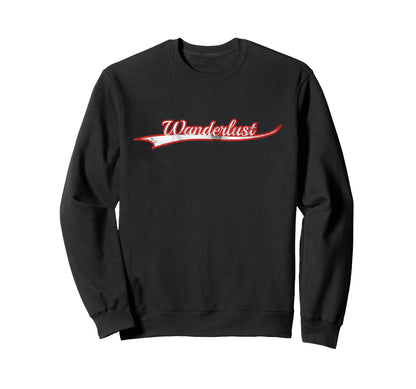 Wanderlust Travel World Explorer Sweatshirt - Aesthetic Graphic Unisex - T-Shirt, Sweatshirt, Hoodie