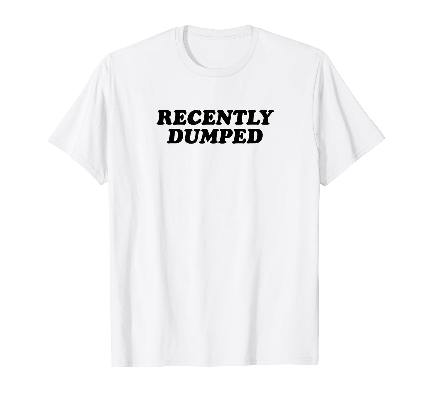 Recently Dumped Funny Y2K Aesthetic T-Shirt - Trendy Graphic for Adults - T-Shirt, Sweatshirt, Hoodie