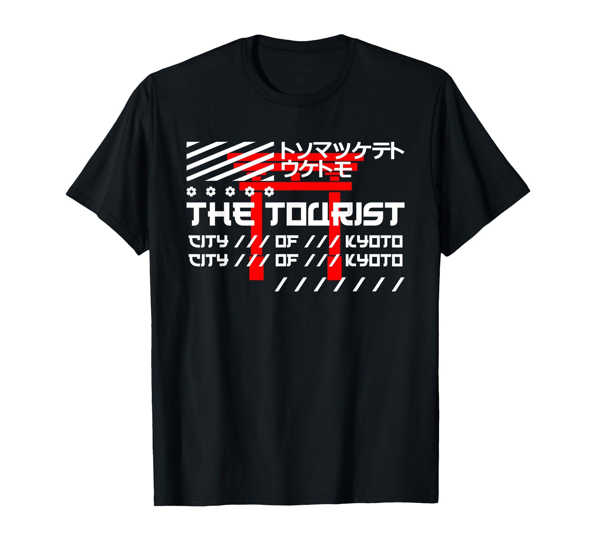 Tourist Japan Anime Aesthetic T-Shirt - Fun Novelty Design Men Women - T-Shirt, Sweatshirt, Hoodie