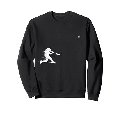 Baseball Player Home Run Team Sweatshirt - Casual Everyday Wear Men Women - T-Shirt, Sweatshirt, Hoodie