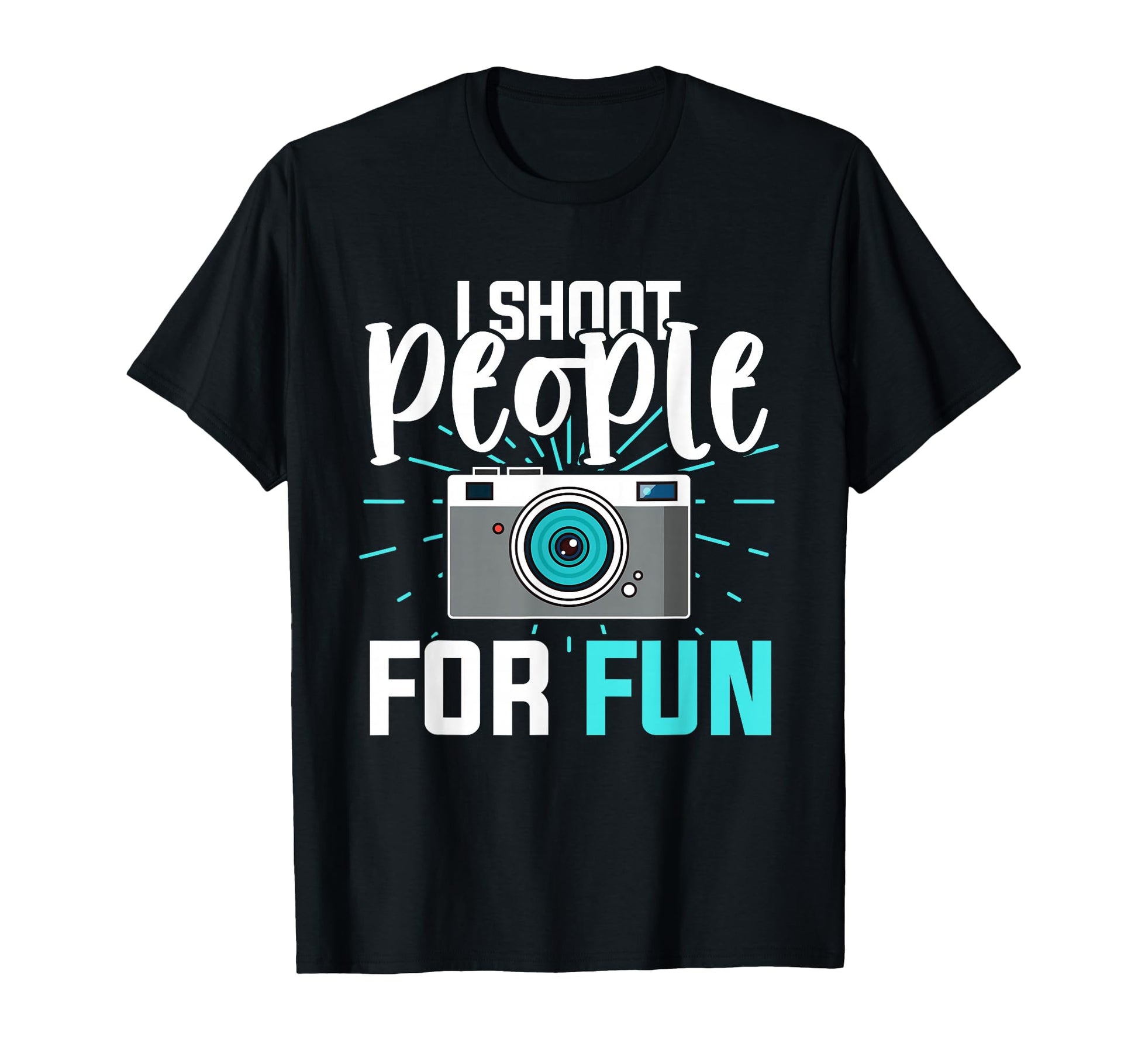 Photo Camera Photographer Flash T-Shirt - Fun Novelty Design Men Women - T-Shirt, Sweatshirt, Hoodie