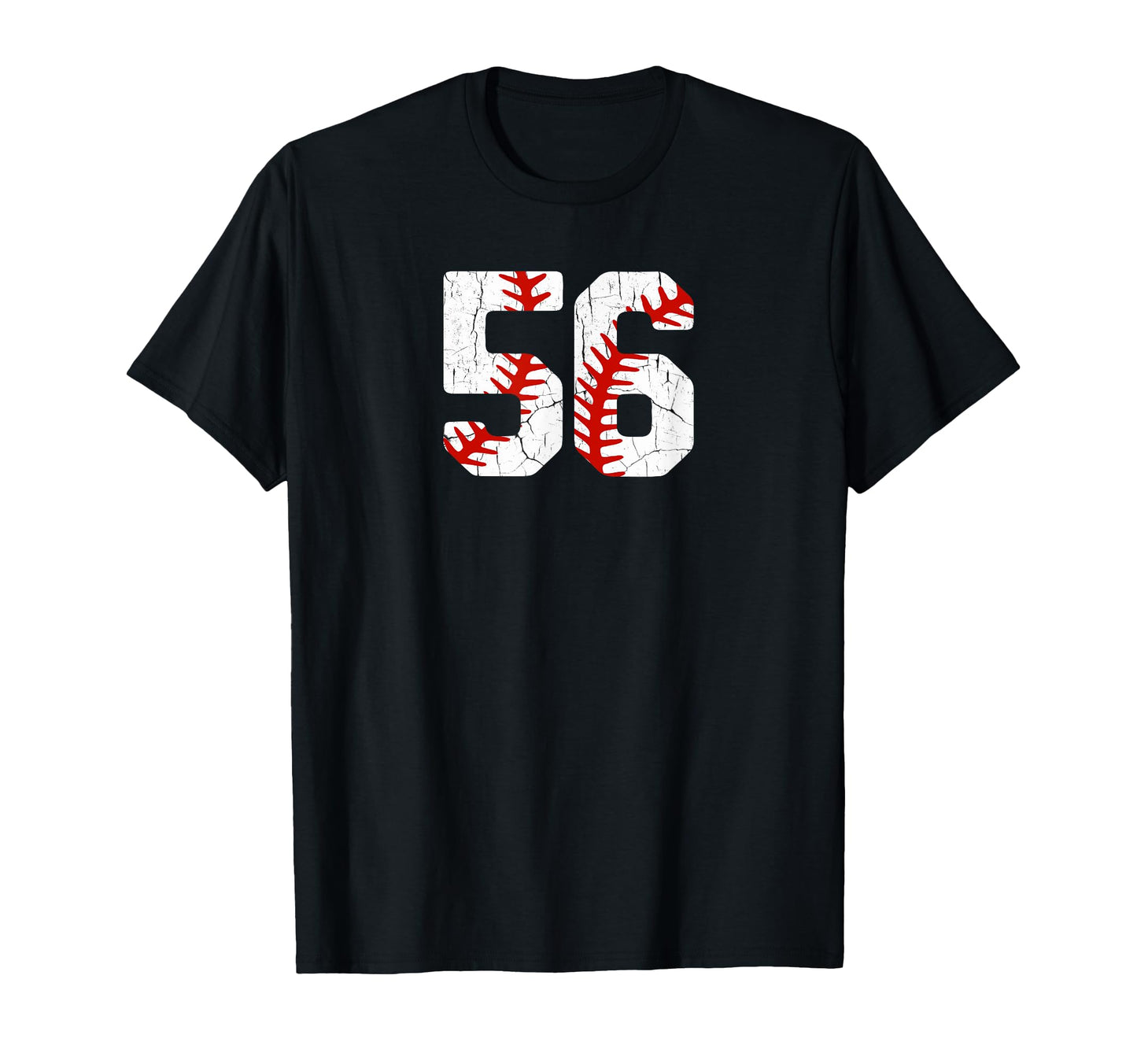 Baseball Player Jersey Number 56 56 T-Shirt - Trendy Graphic Men Women - T-Shirt, Sweatshirt, Hoodie
