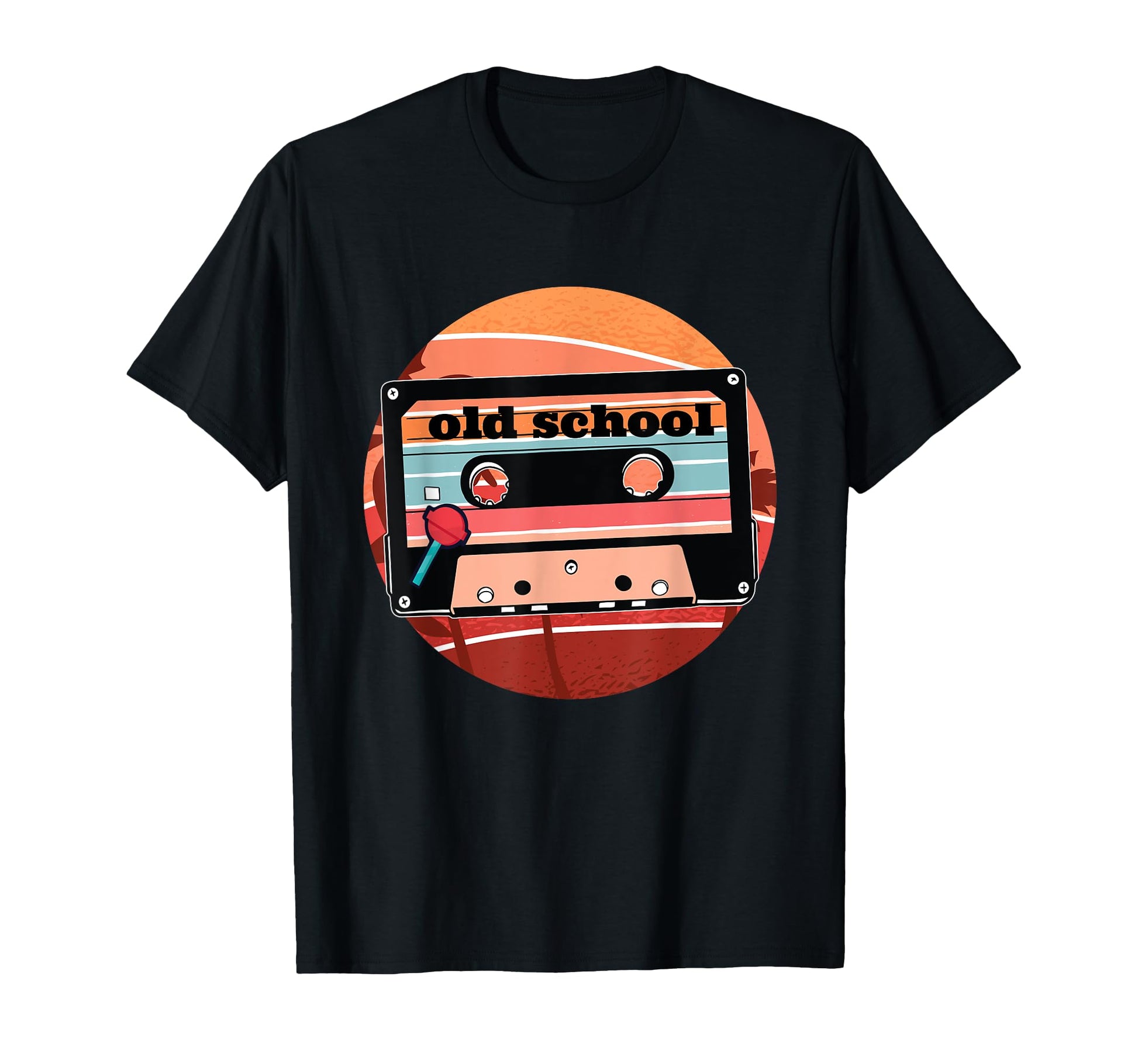 Old School Hip Hop Cassette Tape T-Shirt - Fun Novelty Design for Adults - T-Shirt, Sweatshirt, Hoodie