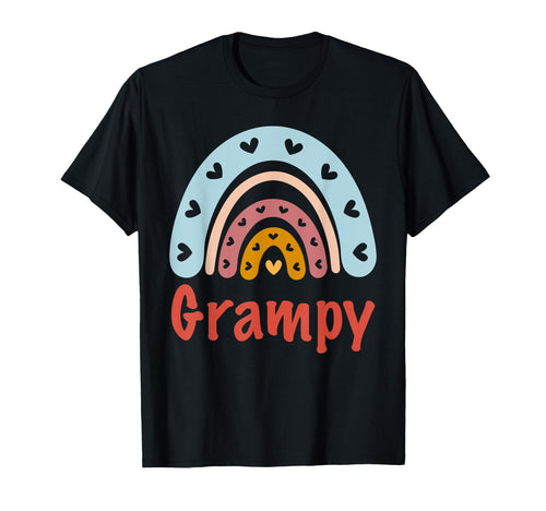 Grampy Birthday Rainbow Boho Grampy T-Shirt - Streetwear Style for Adults - T-Shirt, Sweatshirt, Hoodie