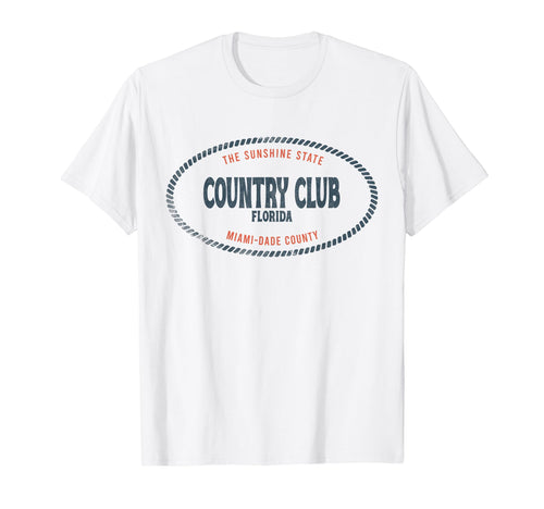 Casual Country Club Florida Beach Surf T-Shirt - Fun Novelty Design Unisex - T-Shirt, Sweatshirt, Hoodie