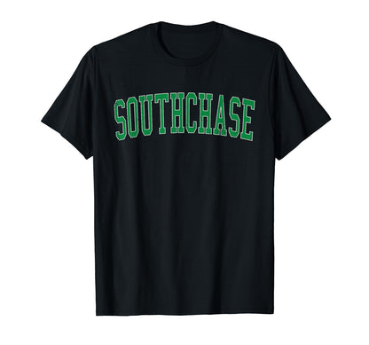 Southchase Fl Distressed Green Varsity T-Shirt - Novelty Apparel for Adults - T-Shirt, Sweatshirt, Hoodie