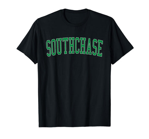 Southchase Fl Distressed Green Varsity T-Shirt - Novelty Apparel for Adults - T-Shirt, Sweatshirt, Hoodie