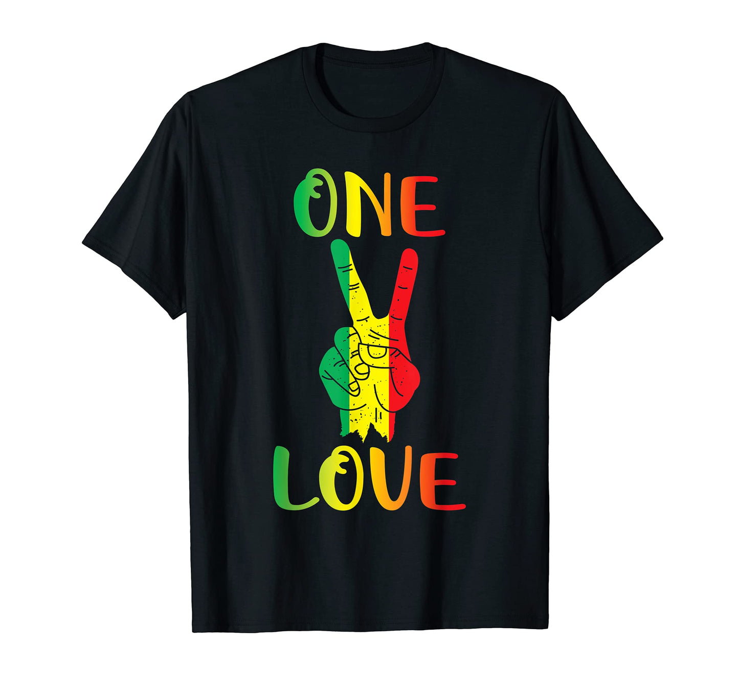 Jamaica Reggae Music Rasta Pride Peace T-Shirt - Graphic Print Men Women - T-Shirt, Sweatshirt, Hoodie