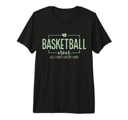Basketball Mom Player Aesthetic Game T-Shirt - Unique Graphic for Adults - T-Shirt, Sweatshirt, Hoodie
