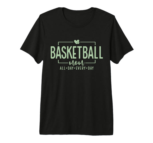 Basketball Mom Player Aesthetic Game T-Shirt - Unique Graphic for Adults - T-Shirt, Sweatshirt, Hoodie