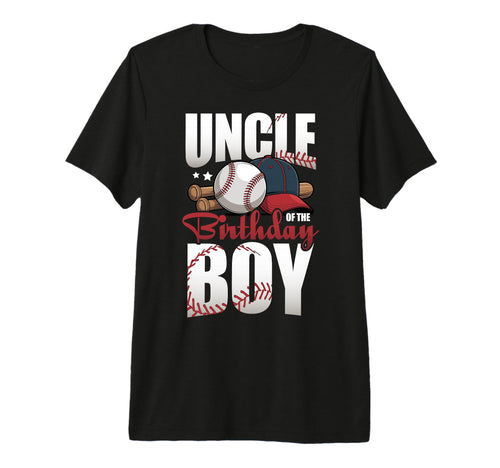 Uncle Birthday Matching Baseball T-Shirt - Trendy Graphic for Adults - T-Shirt, Sweatshirt, Hoodie