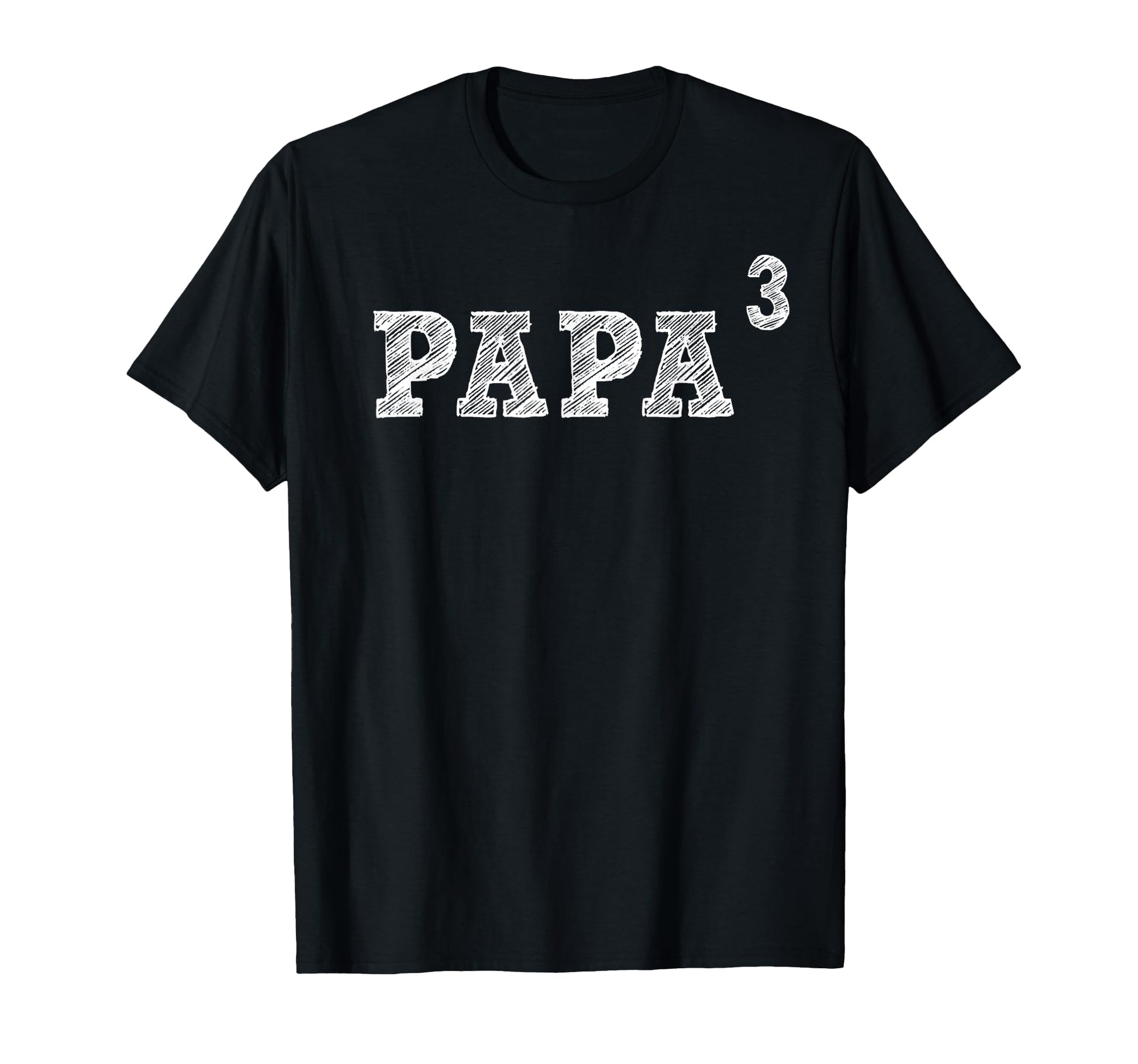 Papa3 Papa Cubed T-Shirt - Trendy Graphic Unisex - T-Shirt, Sweatshirt, Hoodie