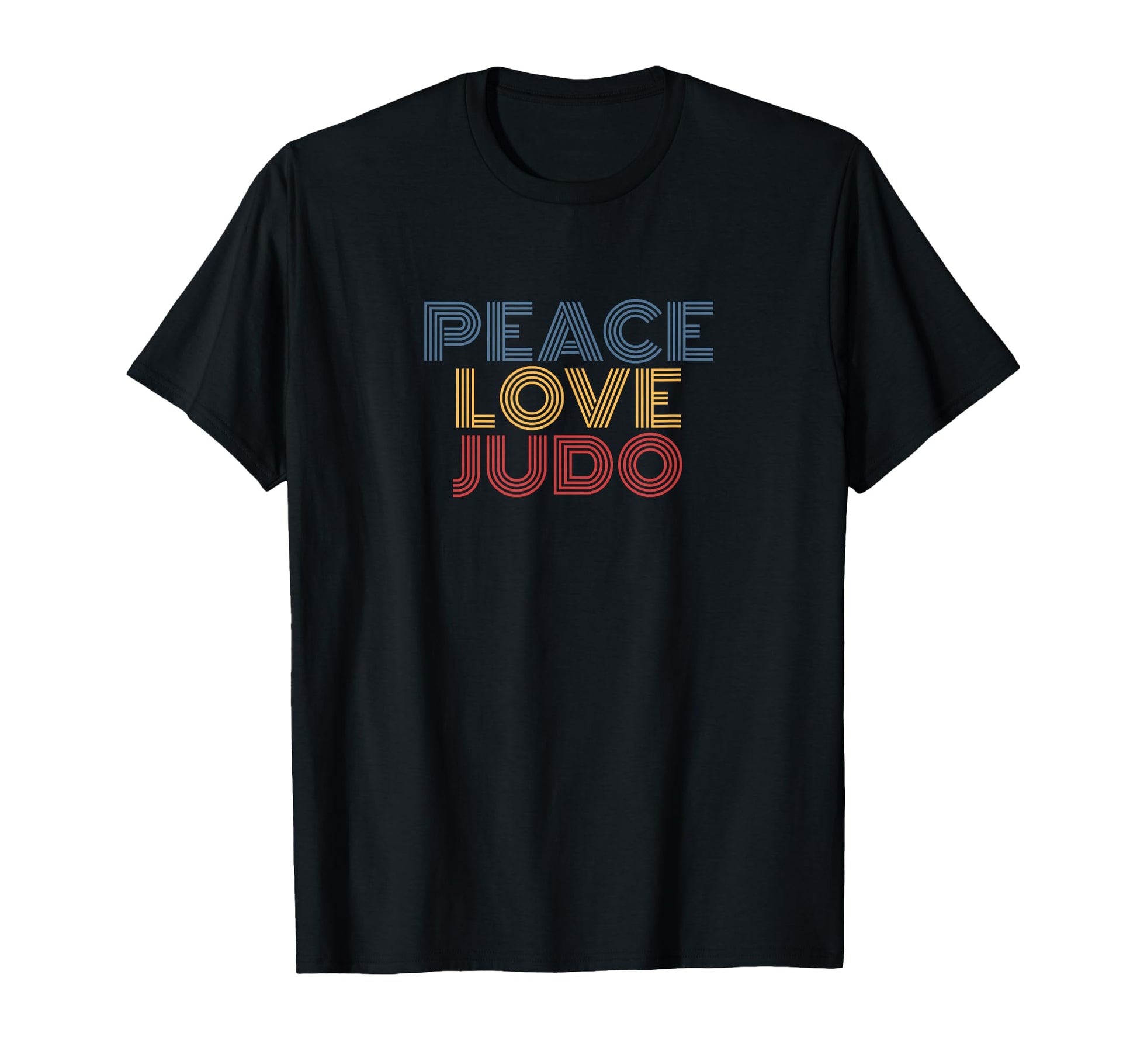 Peace Love Judo T-Shirt - Custom Art Print for Adults - T-Shirt, Sweatshirt, Hoodie