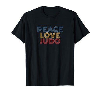 Peace Love Judo T-Shirt - Custom Art Print for Adults - T-Shirt, Sweatshirt, Hoodie