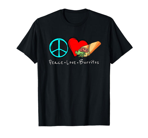 Mexican Cuisine Burrito And Tortilla Fan Hoodie - Graphic Print Men Women - T-Shirt, Sweatshirt, Hoodie