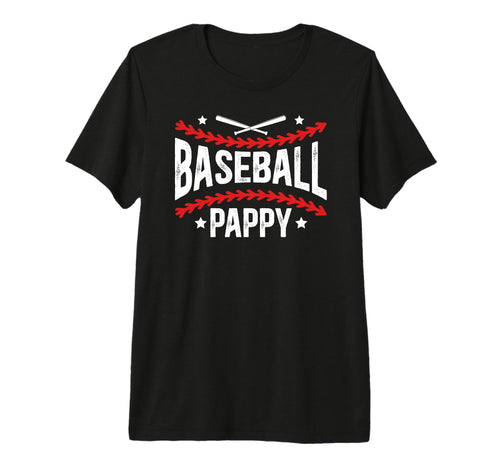Mens Baseball Pappy Best Grandpa T-Shirt - Fun Novelty Design Men Women - T-Shirt, Sweatshirt, Hoodie