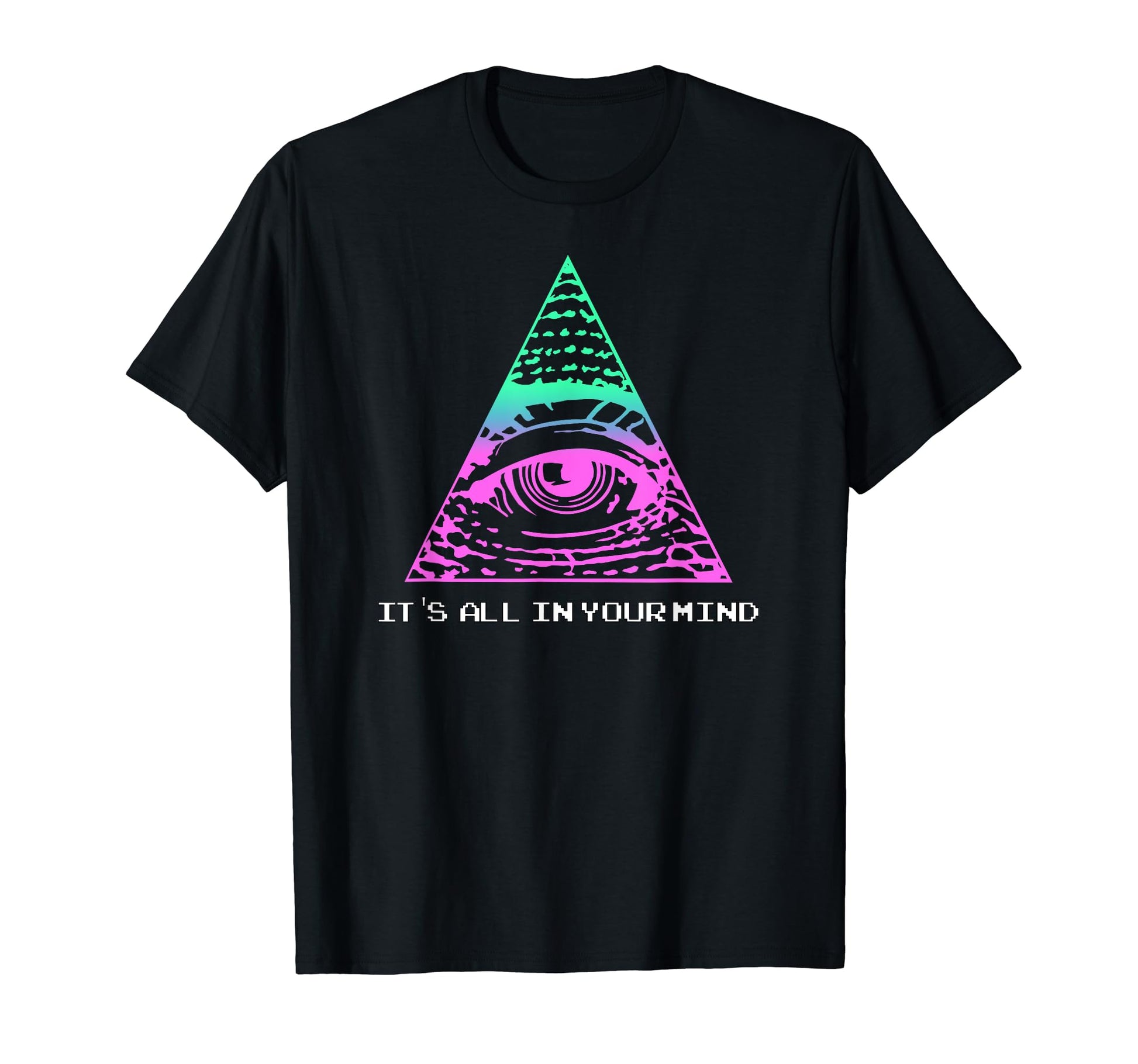 Vaporwave Its All Your Mind Aesthetic T-Shirt - Aesthetic Graphic Unisex - T-Shirt, Sweatshirt, Hoodie