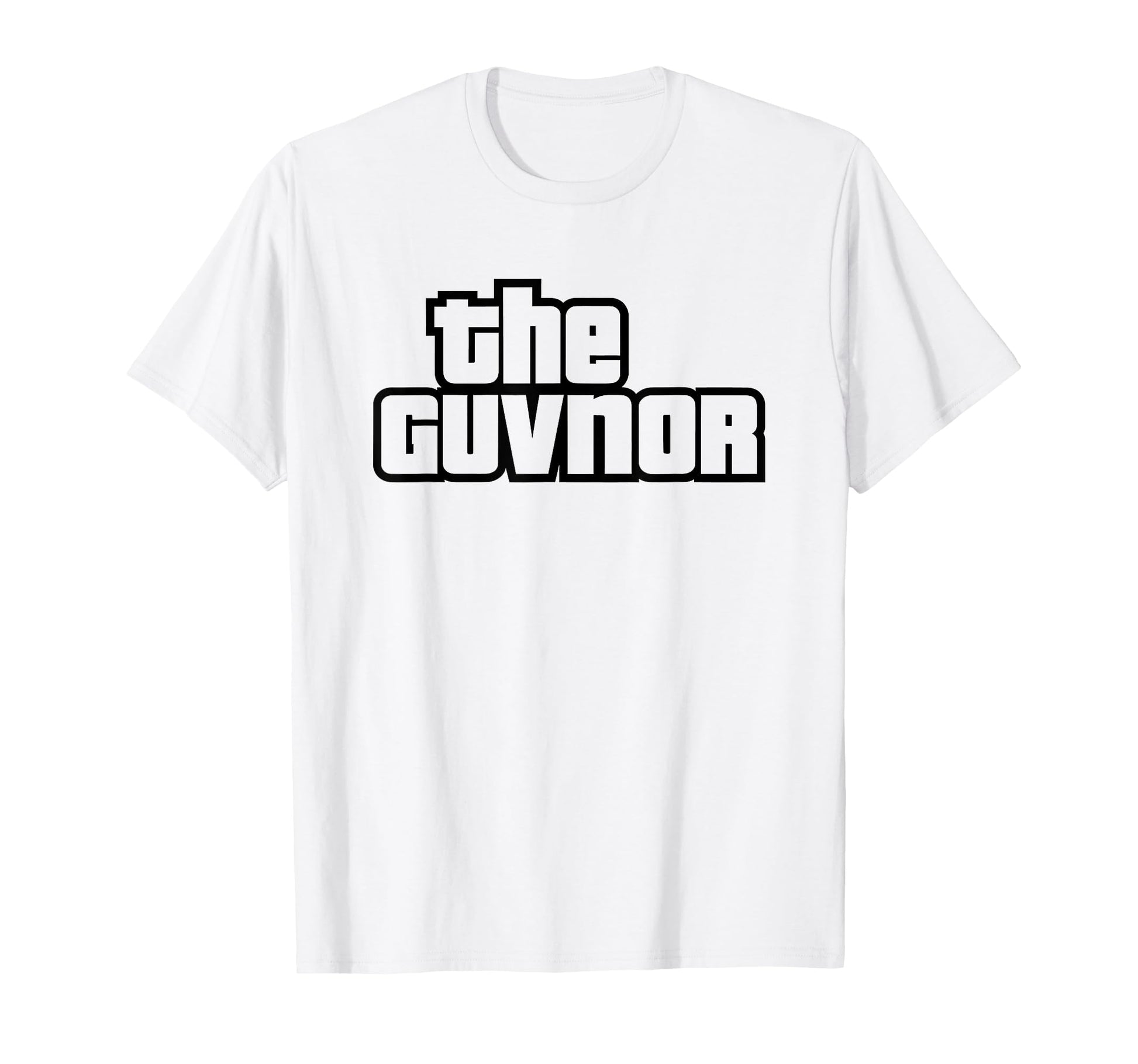 Guvnor Gamer Dad Video Gaming Logo T-Shirt - Unique Graphic Men Women - T-Shirt, Sweatshirt, Hoodie