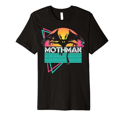 Vaporwave Aesthetic Mothman T-Shirt - Casual Everyday Wear Unisex - T-Shirt, Sweatshirt, Hoodie