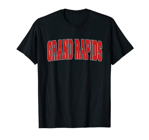 Grand Rapids Mn Minnesota Varsity Usa T-Shirt - Novelty Apparel Unisex - T-Shirt, Sweatshirt, Hoodie