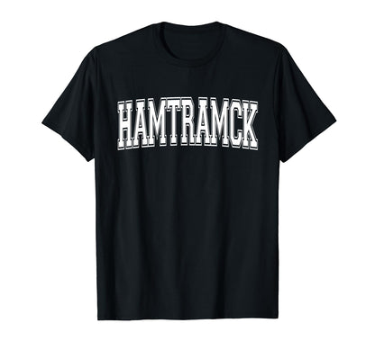 Hamtramck Mi Michigan Usa Sports T-Shirt - Minimalist Print for Adults - T-Shirt, Sweatshirt, Hoodie
