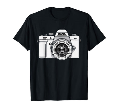 Camera Photography Lover Photographer T-Shirt - Casual Everyday Wear Unisex - T-Shirt, Sweatshirt, Hoodie
