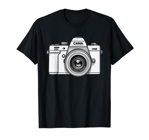 Camera Photography Lover Photographer T-Shirt - Casual Everyday Wear Unisex - T-Shirt, Sweatshirt, Hoodie