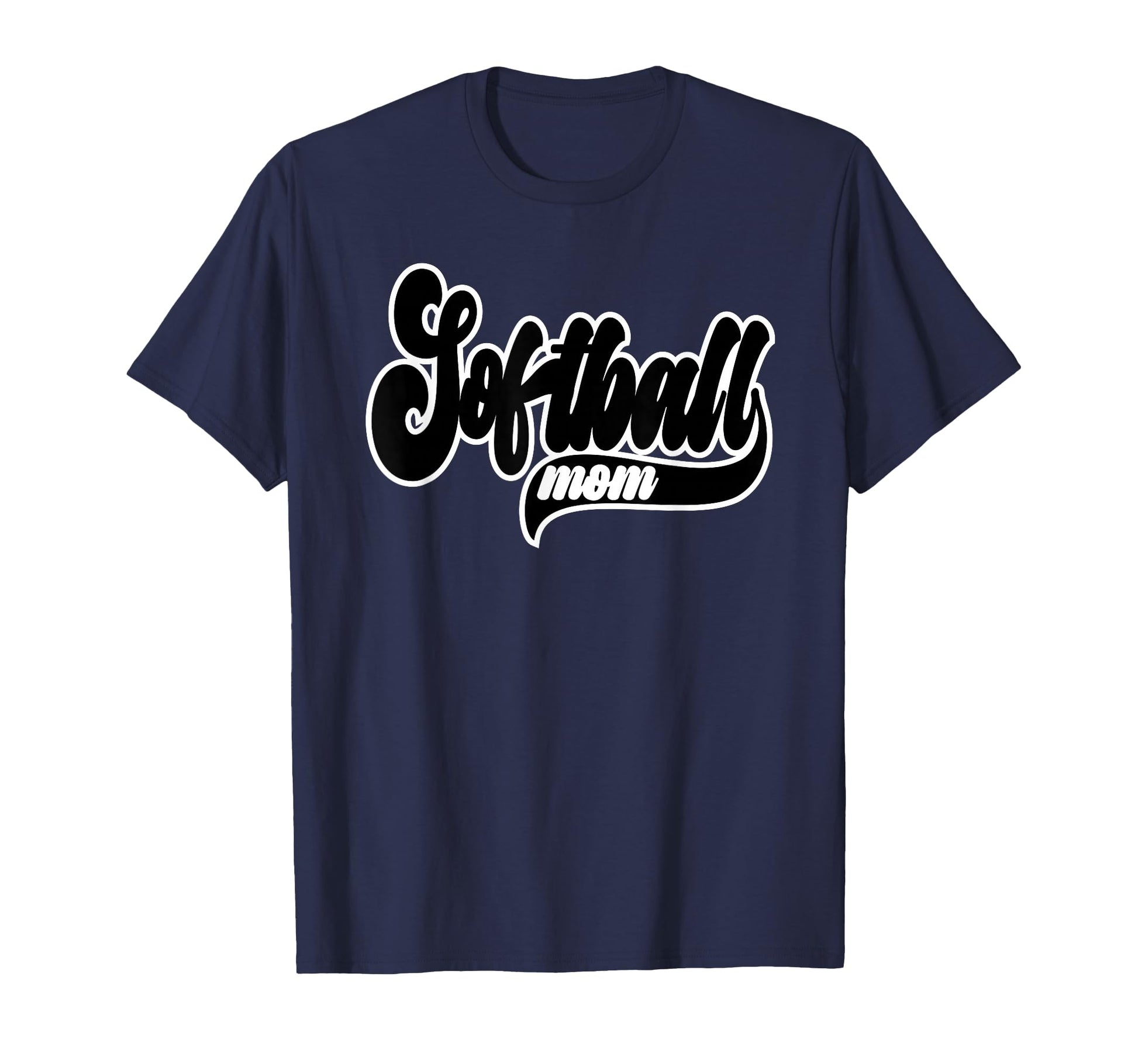Softball Mom Sports Team Game T-Shirt - Casual Everyday Wear for Adults - T-Shirt, Sweatshirt, Hoodie