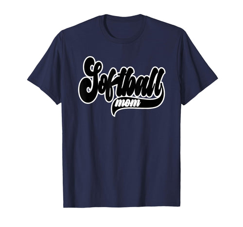 Softball Mom Sports Team Game T-Shirt - Casual Everyday Wear for Adults - T-Shirt, Sweatshirt, Hoodie