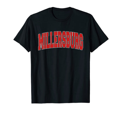Millersburg Oh Ohio Varsity Usa Sports T-Shirt - Trendy Graphic Men Women - T-Shirt, Sweatshirt, Hoodie