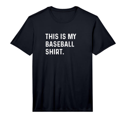 This Is My Baseball Pitcher Catcher T-Shirt - Novelty Apparel for Adults - T-Shirt, Sweatshirt, Hoodie