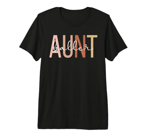 Baller Aunt Boho Softball Baseball Aunt T-Shirt - Streetwear Style Unisex - T-Shirt, Sweatshirt, Hoodie