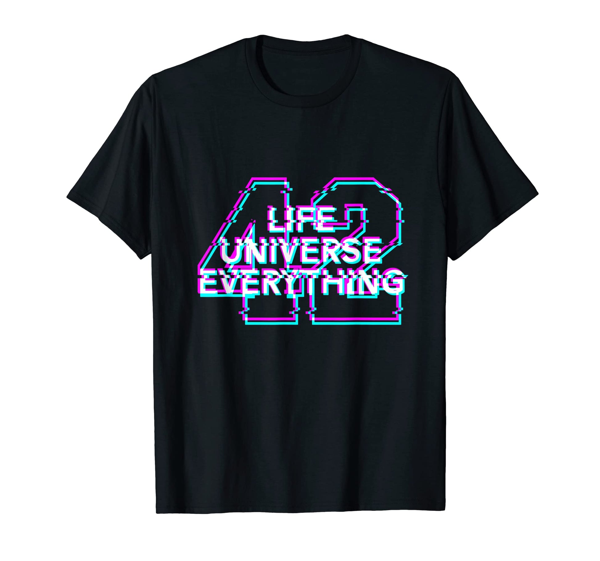 42 Answers Life Universe Everything T-Shirt - Aesthetic Graphic for Adults - T-Shirt, Sweatshirt, Hoodie