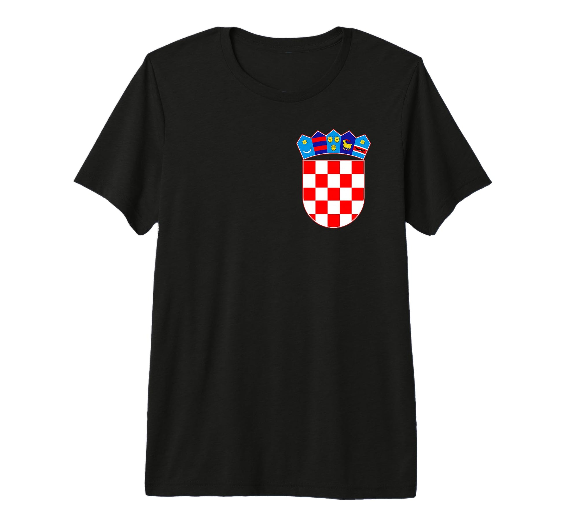 Croatia Cheer Country Dad Born Flag T-Shirt - Streetwear Style for Adults - T-Shirt, Sweatshirt, Hoodie