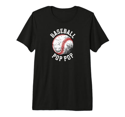 Mens Baseball Pop Pop Grandpa Best Pop Pop T-Shirt - Trendy Graphic Unisex - T-Shirt, Sweatshirt, Hoodie