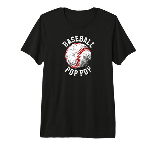 Mens Baseball Pop Pop Grandpa Best Pop Pop T-Shirt - Trendy Graphic Unisex - T-Shirt, Sweatshirt, Hoodie