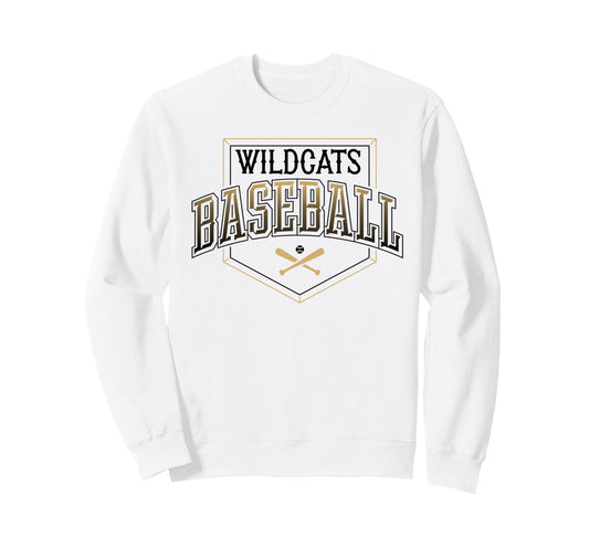 Wildcats Baseball Mom Team Game Sweatshirt - Aesthetic Graphic for Adults - T-Shirt, Sweatshirt, Hoodie