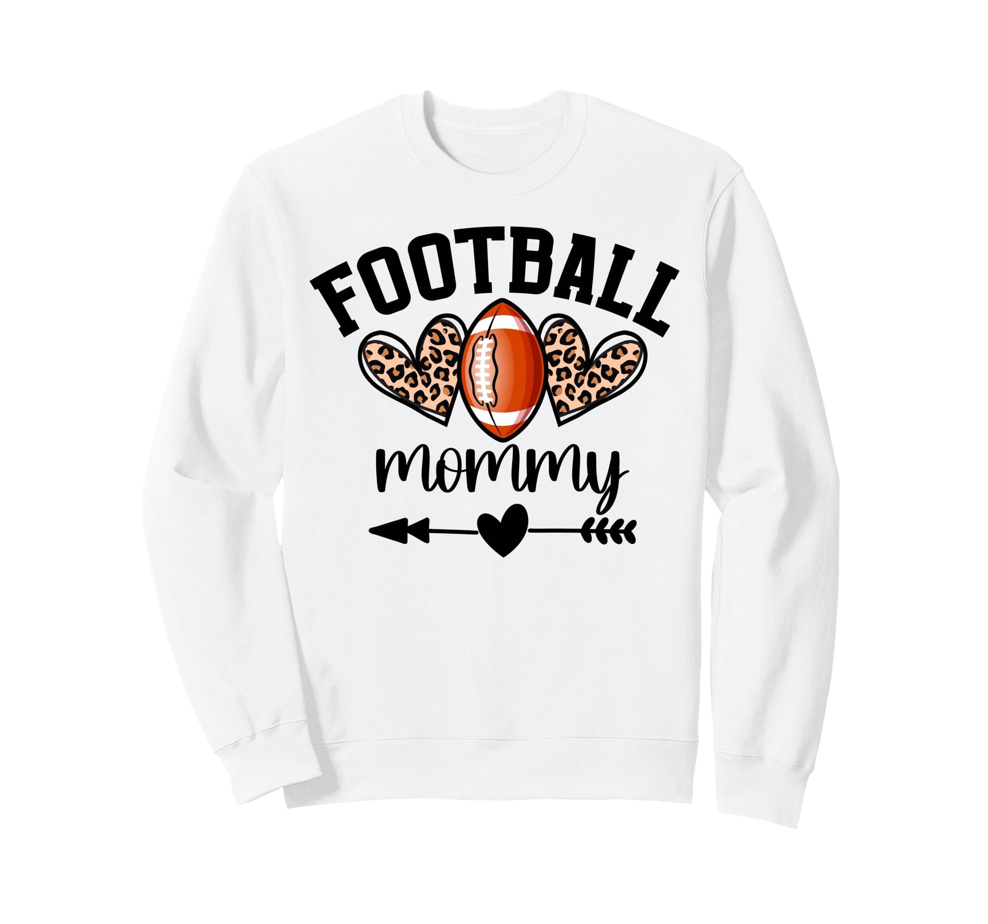 Football Mom Womens Football Sweatshirt - Casual Everyday Wear Men Women - T-Shirt, Sweatshirt, Hoodie