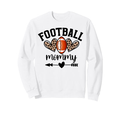 Football Mom Womens Football Sweatshirt - Casual Everyday Wear Men Women - T-Shirt, Sweatshirt, Hoodie