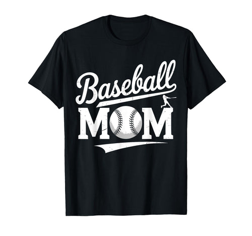 Baseball Mom Funny Baseball T-Shirt - Casual Everyday Wear for Adults - T-Shirt, Sweatshirt, Hoodie