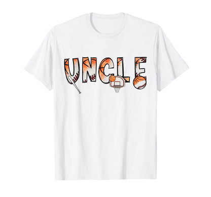 Uncle Both Half Basketball Baseball T-Shirt - Streetwear Style Men Women - T-Shirt, Sweatshirt, Hoodie