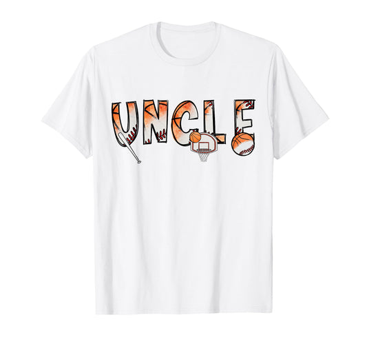 Uncle Both Half Basketball Baseball T-Shirt - Streetwear Style Men Women - T-Shirt, Sweatshirt, Hoodie