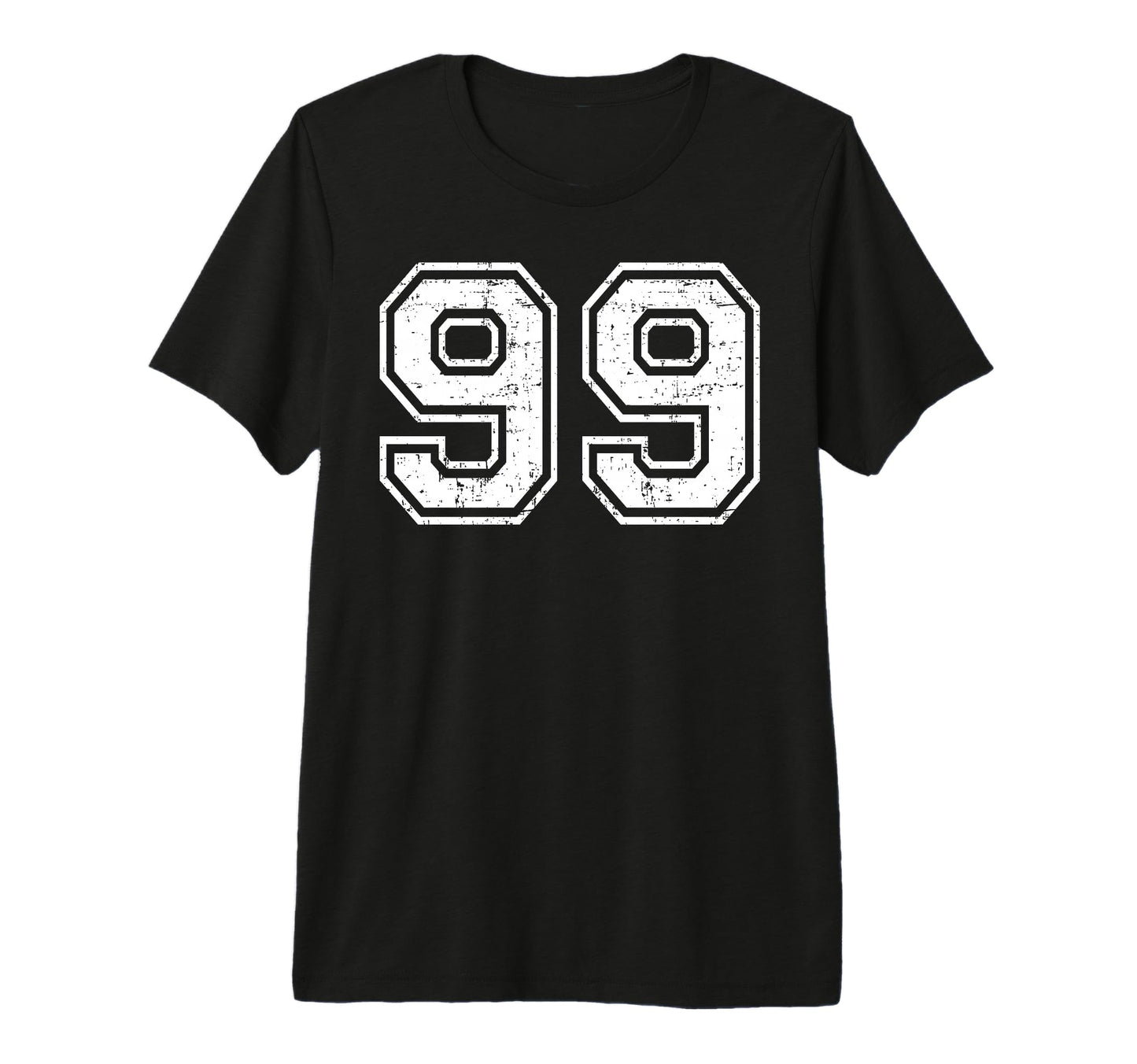 99 Number Ninety Nine Team Sports T-Shirt - Novelty Apparel Men Women - T-Shirt, Sweatshirt, Hoodie