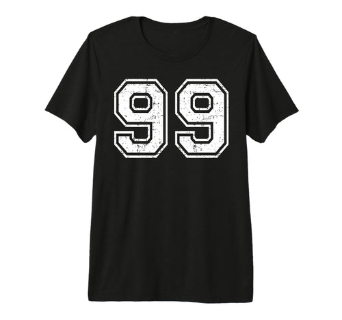 99 Number Ninety Nine Team Sports T-Shirt - Novelty Apparel Men Women - T-Shirt, Sweatshirt, Hoodie