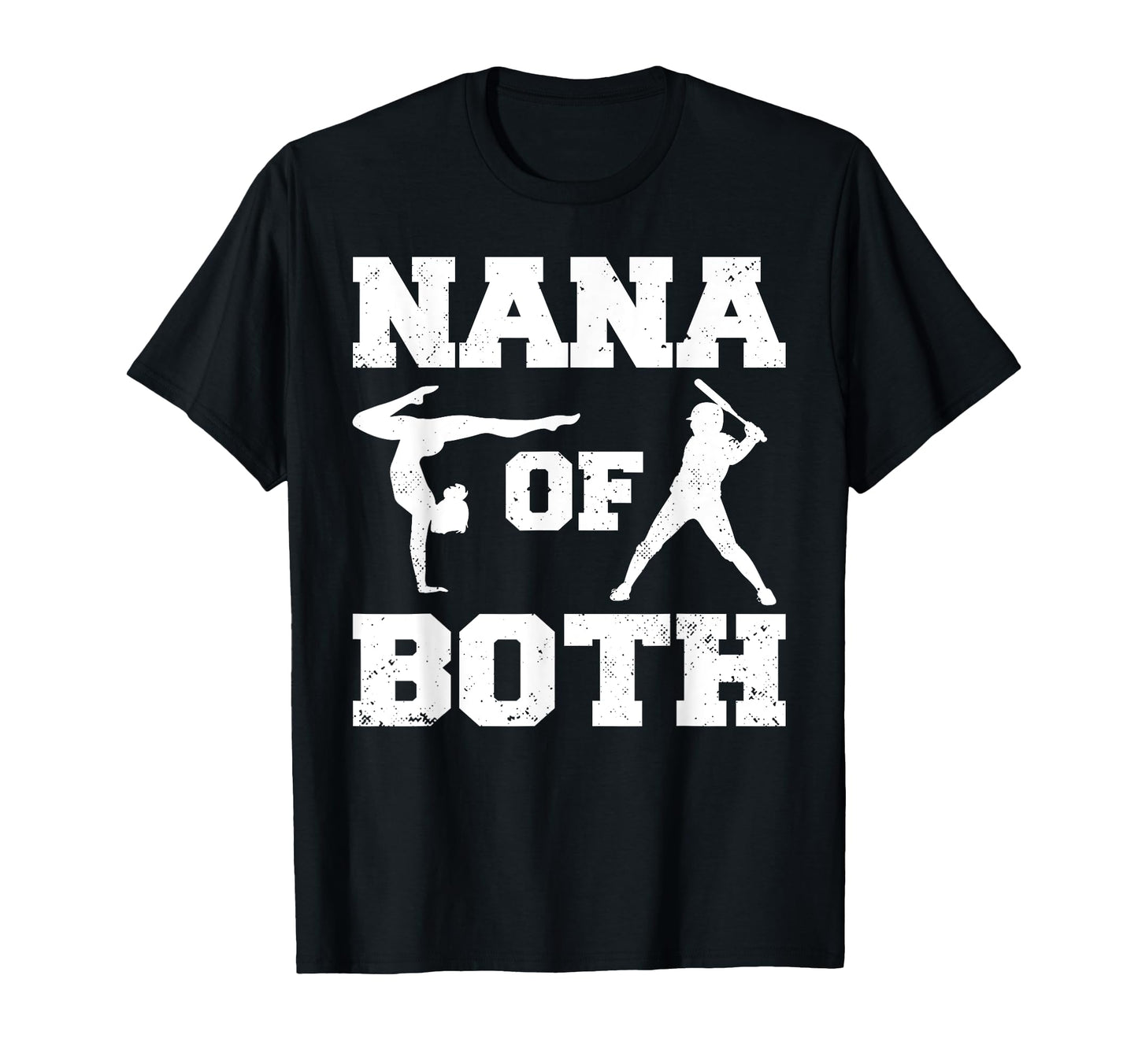 Nana Both Funny Baseball And Gymnastics T-Shirt - Novelty Apparel Unisex - T-Shirt, Sweatshirt, Hoodie