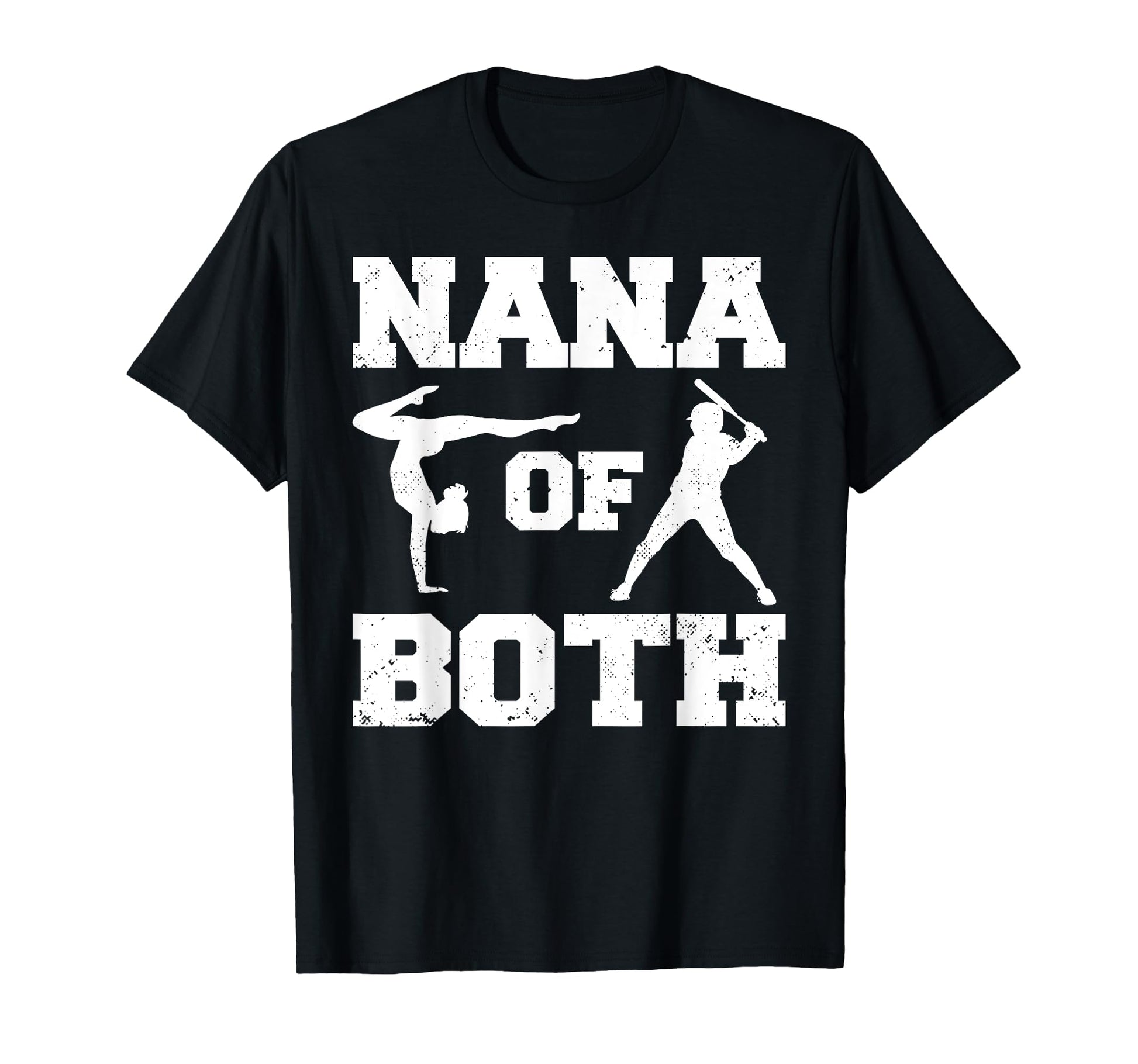 Nana Both Funny Baseball And Gymnastics T-Shirt - Novelty Apparel Unisex - T-Shirt, Sweatshirt, Hoodie