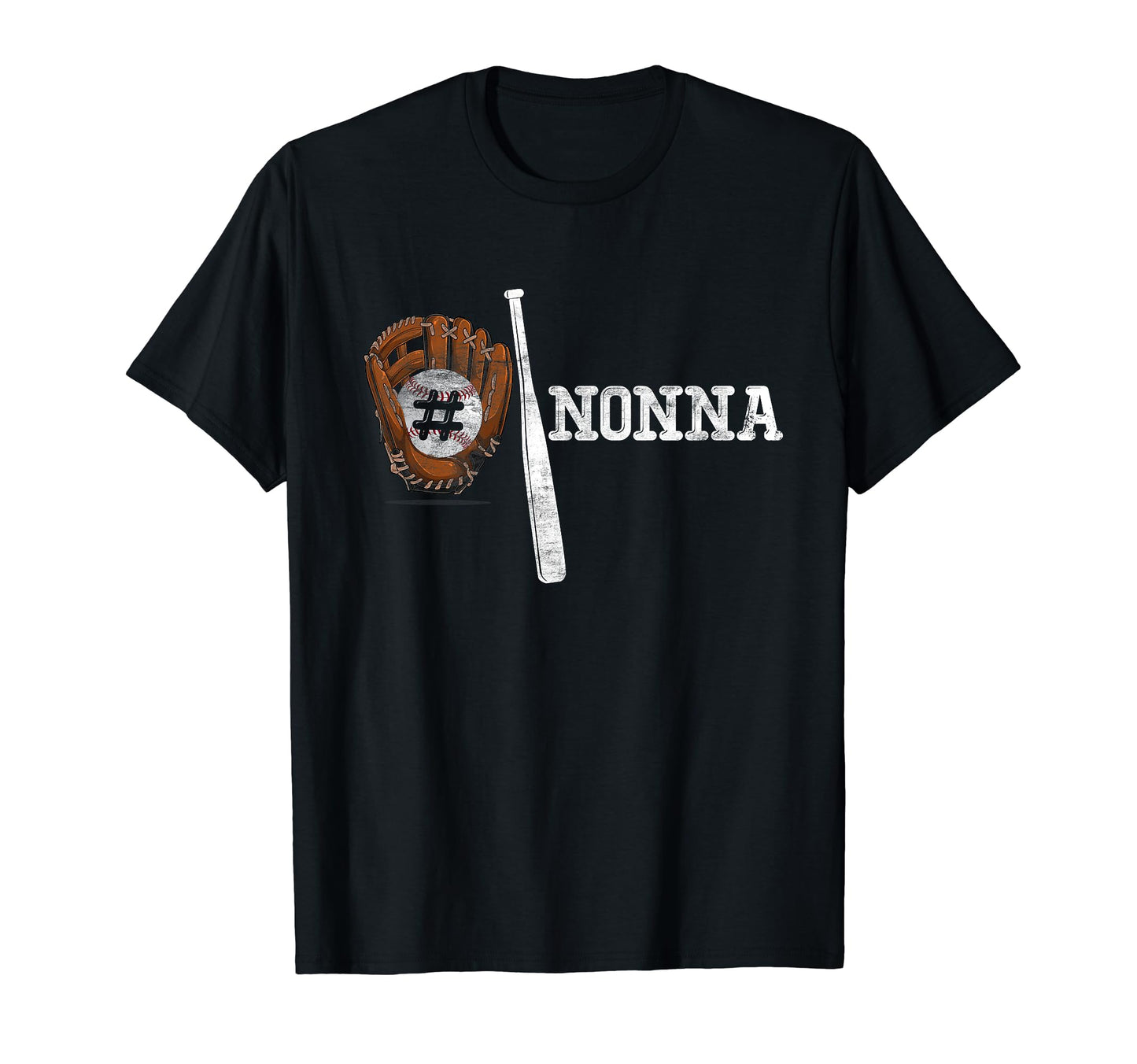 Number One Baseball Nonna T-Shirt - Casual Everyday Wear for Adults - T-Shirt, Sweatshirt, Hoodie
